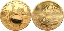 Medal - 25 Years Moon Landing 1969-1994 With Stone - IN Case