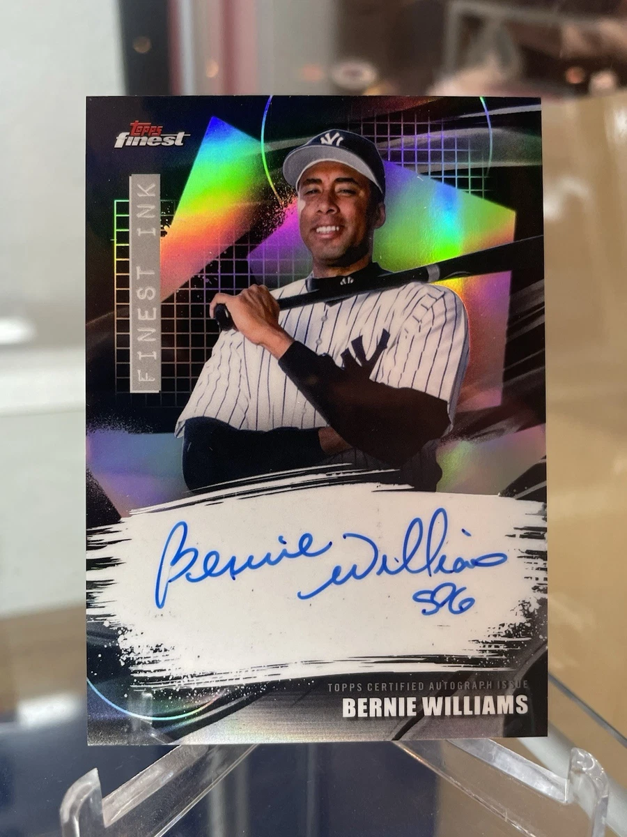 Autograph Bernie Williams Baseball Cards for sale | eBay