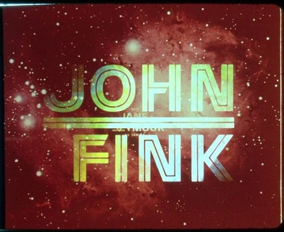 Battlestar Galactica 35mm Film Cel Slide 1978 Credits John Fink BG18