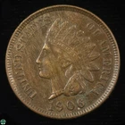 1906 Indian Head Small Cent - Extra Fine Details