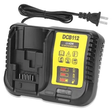 New for DEWALT DCB112 20V Max Lithium-Ion Battery Charger DCB206 DCB200 DCB205