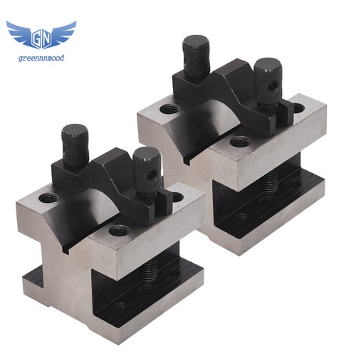 1Set 2-3/8 x 2-3/8 x 2 Inch V Block & Clamp Multi-use Gauge Gage Machinist Tool - Picture 3 of 12