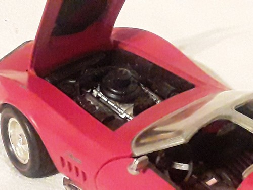 Red 1998 Hot Wheels Classics 1969 Stingray 427 Corvette Diecast Mattel - Picture 11 of 20