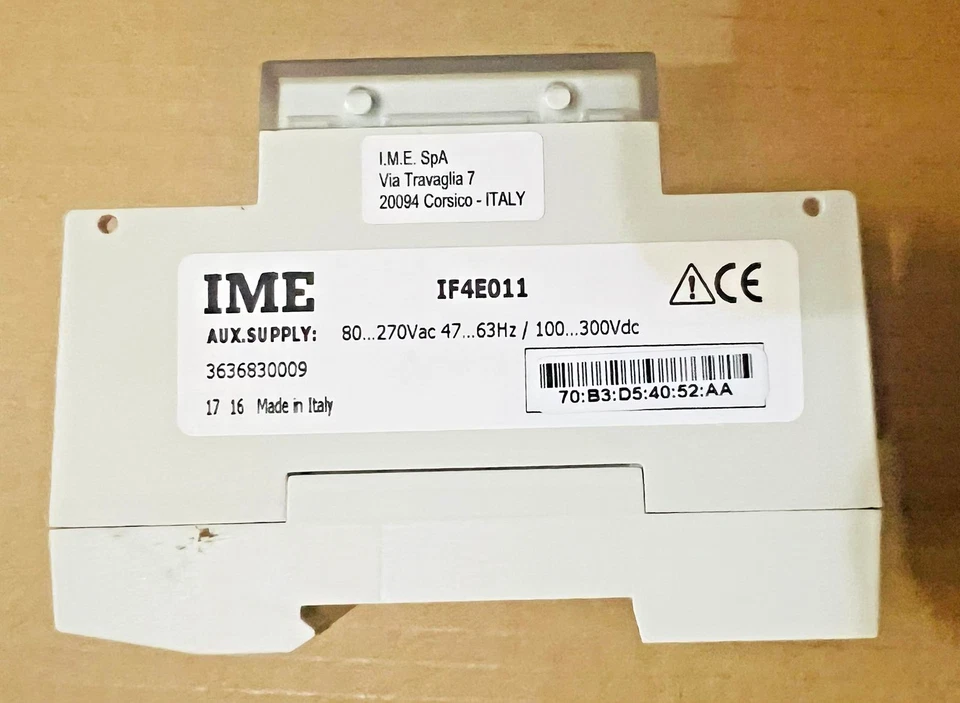 IME IF4E011 Ethernet-RS485 Puente o Datalogger Función NUEVO Foto 3 de 4
