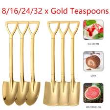 8/16/24/32*Goldware Teaspoons Set Coffee&Dessert Spoon-Stainless Steel Tableware