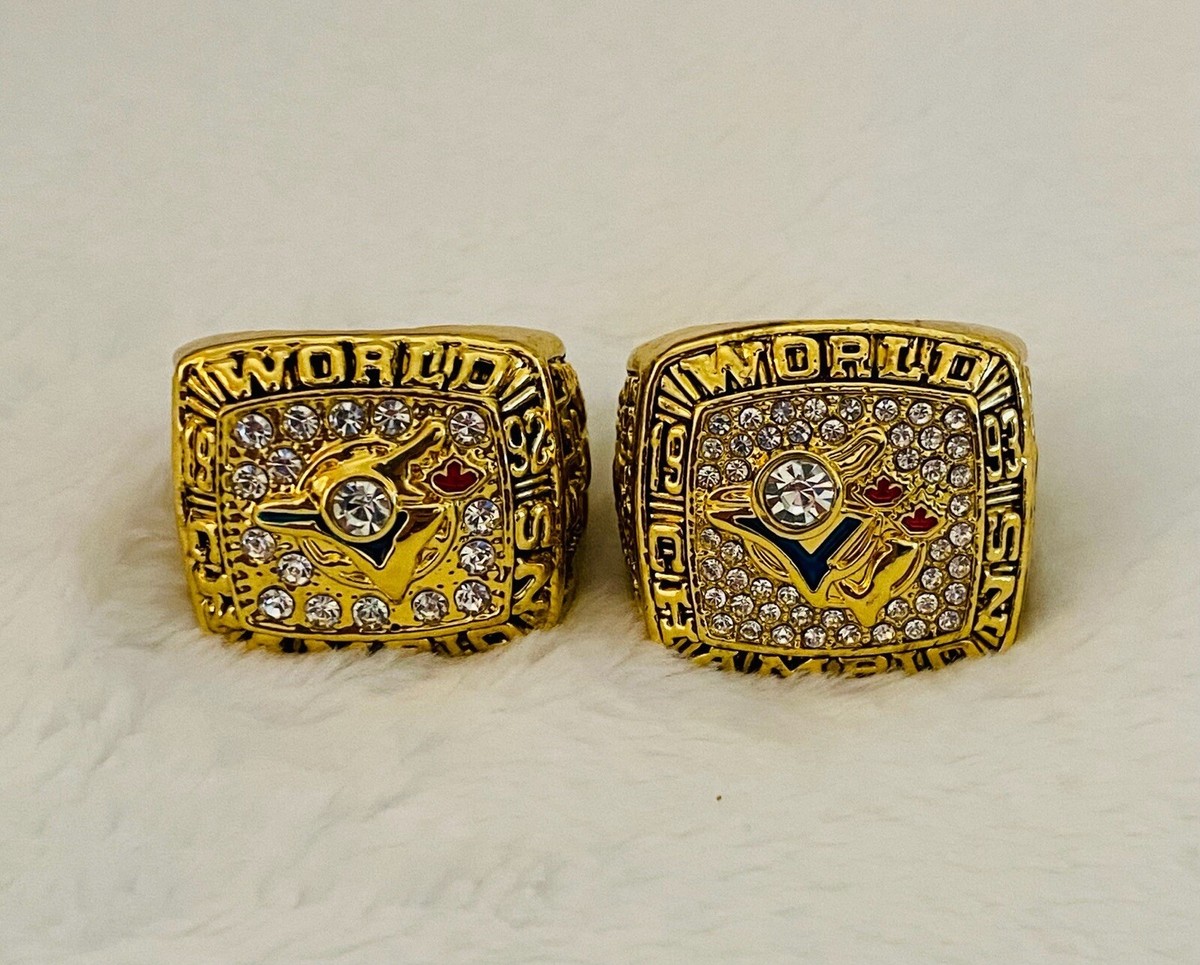 希少　MLB World Series Championship Rings 2 PCS Toronto Blue Jays World Series Championship Ring SET