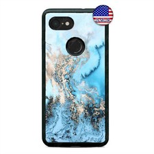 Google Pixel 3 3XL 2XL Marble Texture Pattern Granite Purple Ceramic Case Cover
