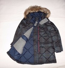 Womens Abercrombie & Fitch Water Resistant Down Quilted Parka Jacket £210 Size S
