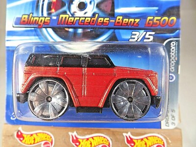 Hot Wheels Dropstars Mercedes Benz G500 1:64 Diecast Car - Burnt Orange #058