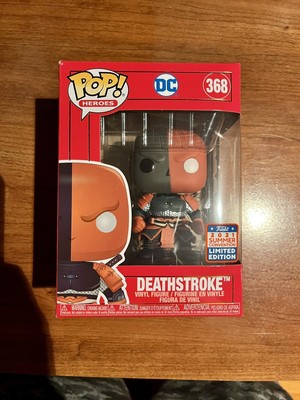 Deathstroke Funko POP! DC #368 2021 Funkon Virtual Con Sticker Target Exclusive