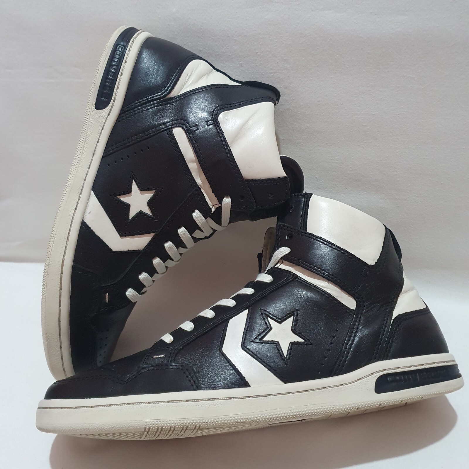 John Varvatos x Converse Weapon Mid 'Black White'
