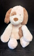 Aurora Ebba Collection Soft Plush Brown Tan Puppy Dog