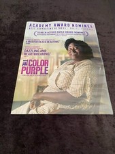 THE COLOR PURPLE 2024 Oscar ad Danielle Brooks as Sophia & SOCIETY OF THE SNOW