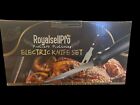 Cordless Electric Knife Set Easy Slice and Assemble with Storage Case- New-G