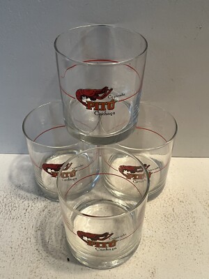 - (4) Caipirinha Pitu  Cachaca rum drinking glasses crayfish theme
