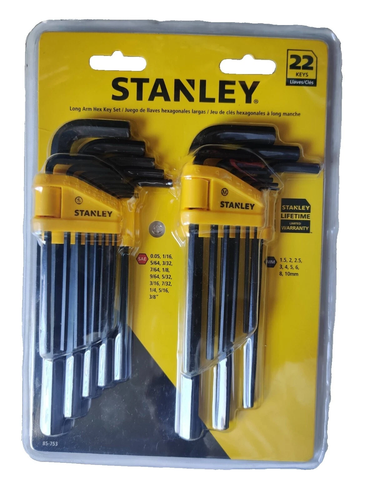 Stanley Hex Allen & Hex llaves inglesas de mano