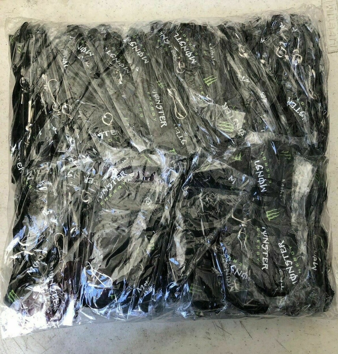 NEW 100 Monster Energy Drink Lanyard Lot w/ Metal Swivel