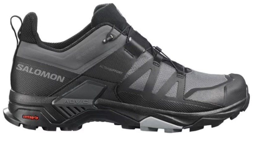 Scarpe Salomon X ULTRA 4 GTX WATERPROOF Contagirp nere trekking trail running uomo