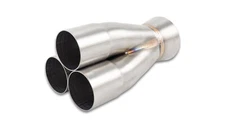 Vibrant Performance 10338 3-1 304 Stainless Steel Merge Collector