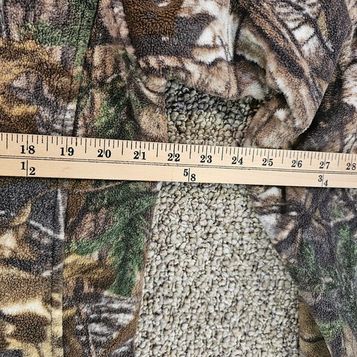 Realtree Xtra Fleece Camoflauge Jacket Mens Medium ( 38-40 ) Full Zip - Picture 9 of 9