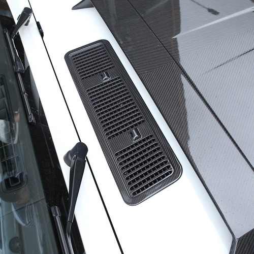 Cubierta de ventilación de admisión de aire de fibra de carbono para Benz W463 2006-2018 - Imagen 5 de 10