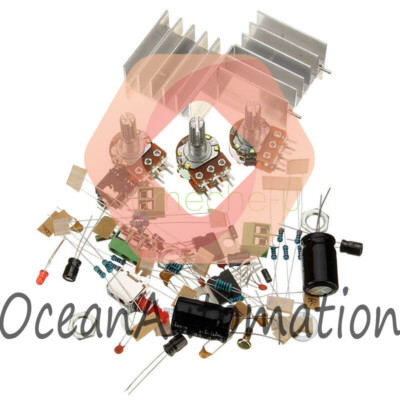 Zwei Kanal 2,0 15W + 15W TDA2030A Hifi Stereo Verstärker AMP Board DIY Kit Aliba