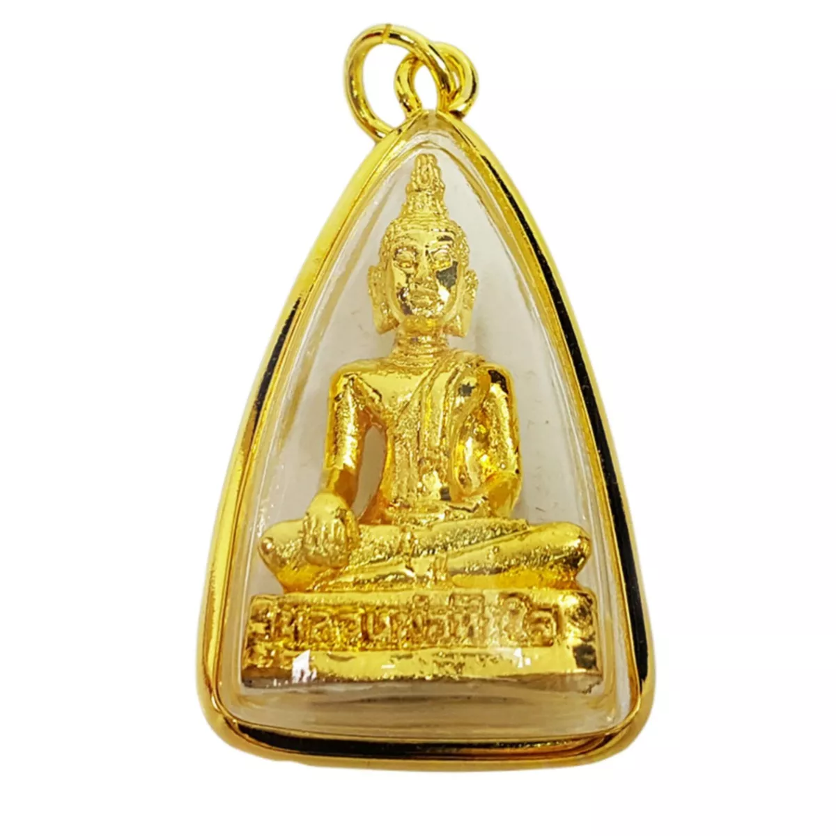 Asian gold hotsell buddha necklace
