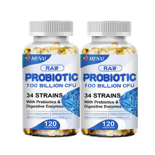 Prebiotic & Probiotics Capsules, 100 Billion CFU, Constipation & Bloating Relief - Picture 11 of 15