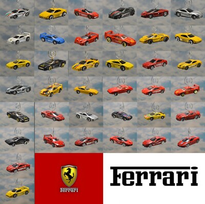 Ferrari F12 F430 Testarossa Berlinetta Laferrari Custom Christmas Ornament F355