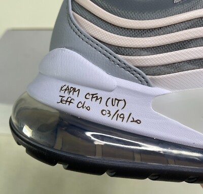 Nike Air Max ZM950 White Grey Orange Peach UNRELEASED SAMPLE Shoes