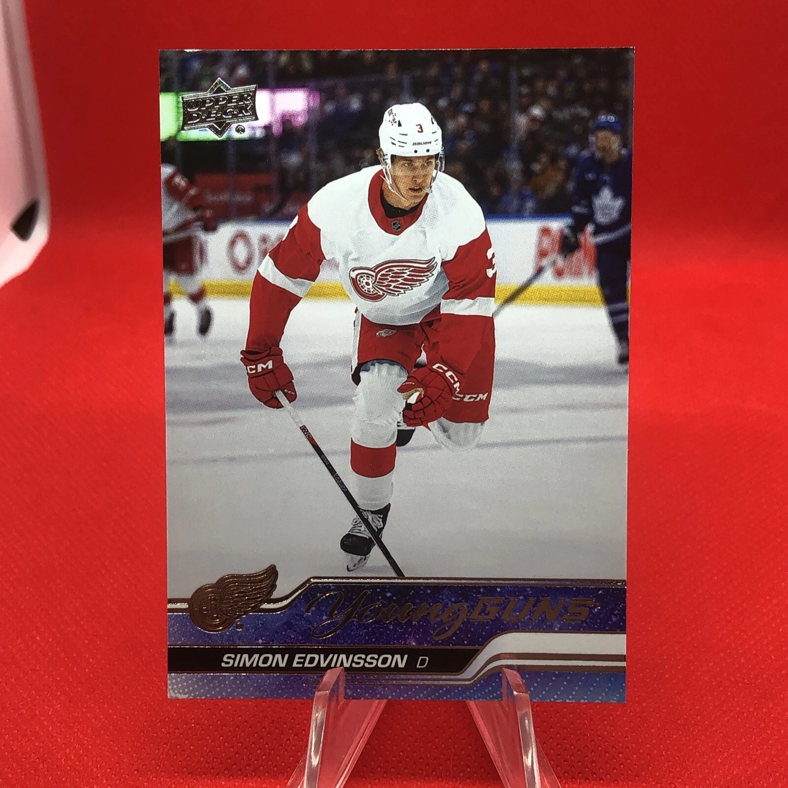 Simon Edvinsson trading card