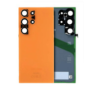 Back Cover Glass With Camera Lens Compatible For Samsung Galaxy S24 Ultra