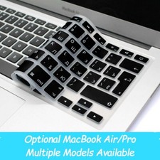 EU Version Silicone Keyboard Cover Skin Russian Multi-mode for Apple MacBook