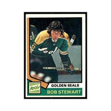 Bob Stewart 1974 Topps #92 Hockey Cards Hockey Card EX