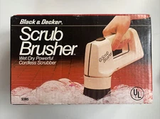 Black & Decker Scrub Brusher 9385 Unused In Sealed Box Cordless Tire Scrubber