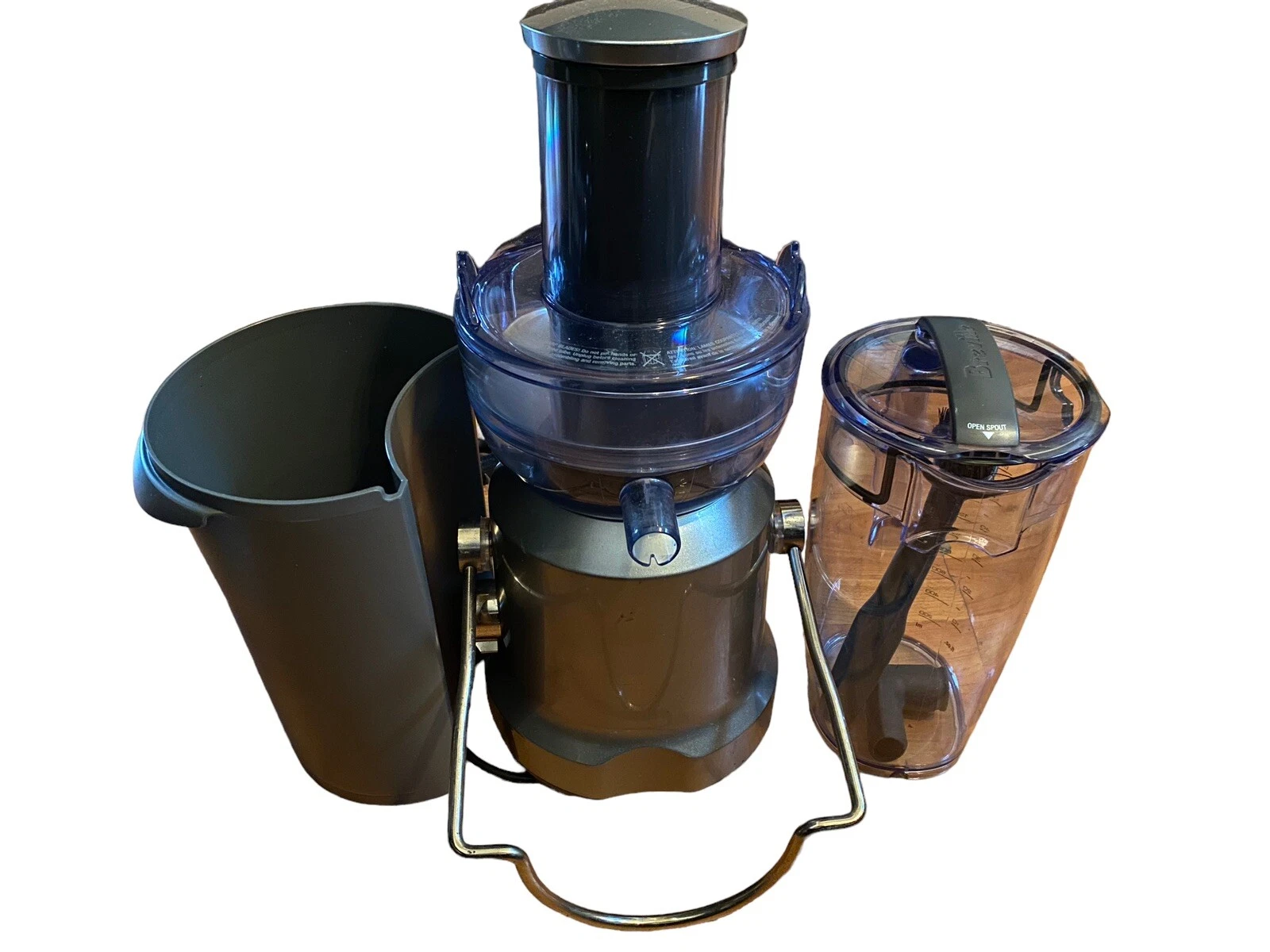 Breville BJE430SIL Juice Fountain Cold Electric Centrifugal Juicer ,NICE!!