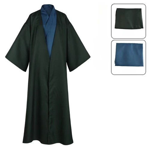 Harry Potter Lord Voldemort Cosplay Costume Cloak Cape Outfits Halloween Party - Picture 6 of 6