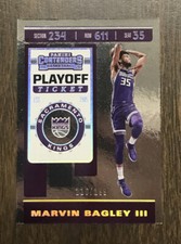 2019-20 Paninin Contenders Marvin Bagley Playoff Ticket /199