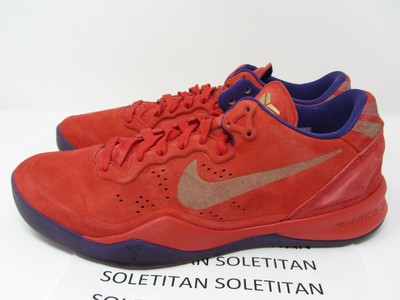 kobe 8 red suede