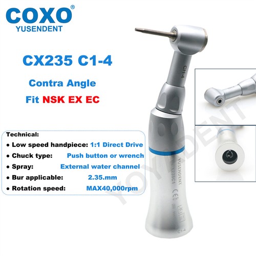 COXO Dental Handstück Fiber Optic High Speed Turbine LED Low Speed Winkelstück - Picture 160 of 216
