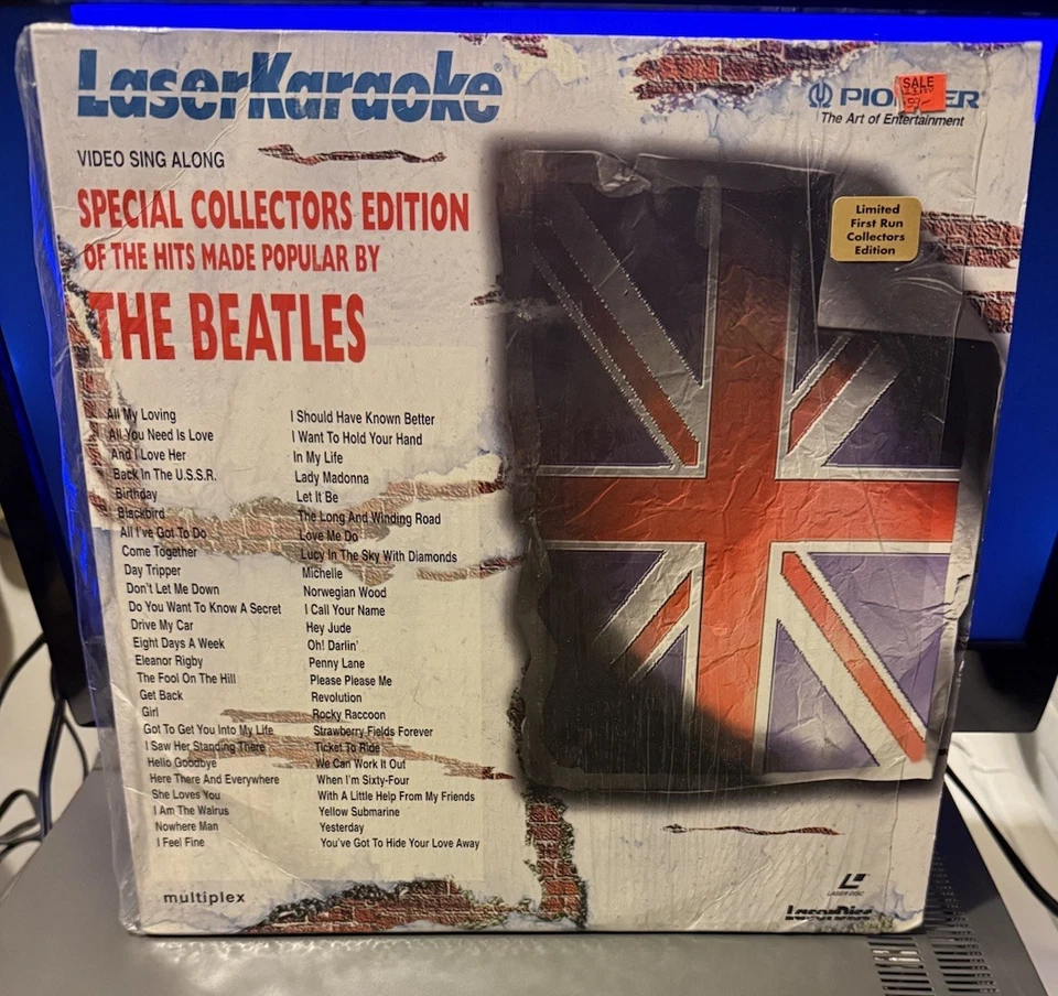 Beatles Popular Hits Karaoke LaserDisc Limited Collectors Edition PAPK-50-002 LD - Image 2 of 4