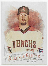 2016 Topps Allen and Ginter #330 Zack Godley SP RC - Arizona Diamondbacks
