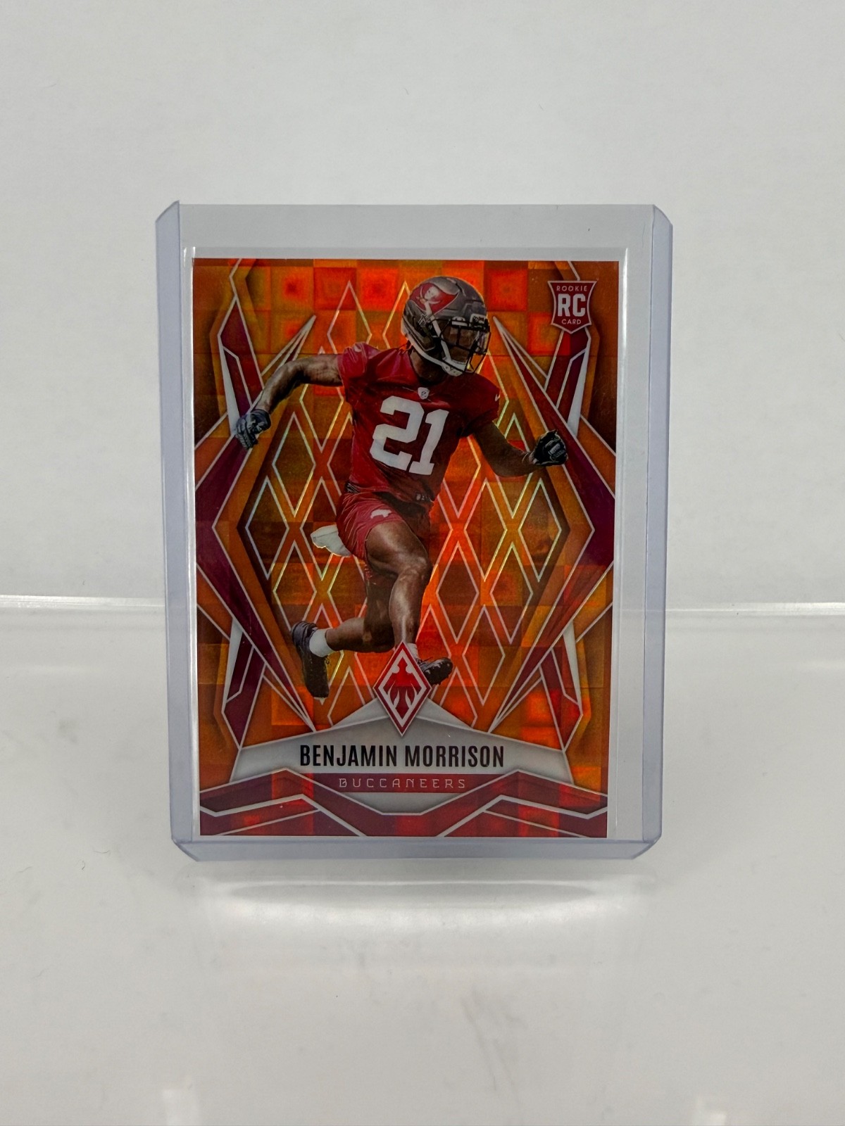 2025 Panini Phoenix - Rookies Benjamin Morrison #247 Orange Pandora /189 (RC)