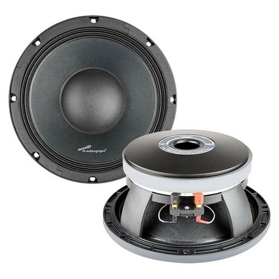Audiopipe APLMB10 10-Inch Low Mid Frequency Speaker 1000W Max / 500W RMS, 8 Ohm