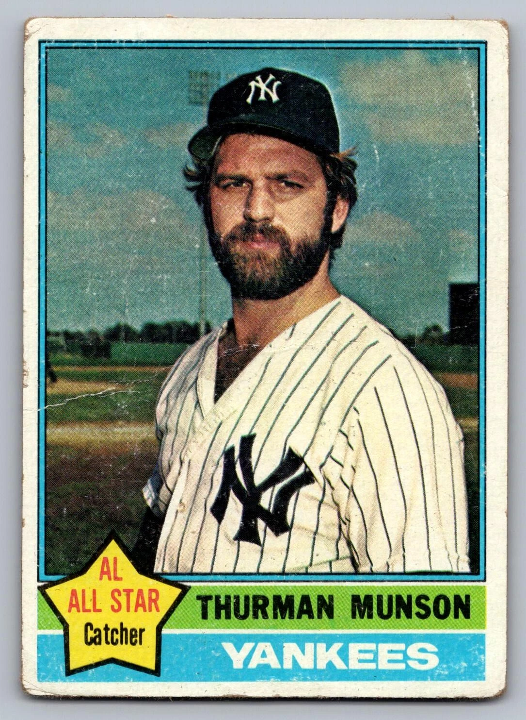 Thurman Munson trading card