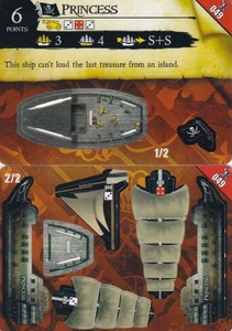 WizKids Pirates of the Caribbean #049 Princess (Common) ship new and unpunched