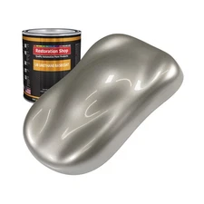 Restoration Shop - Bright Silver Metallic Urethane Basecoat Auto Paint - Quart
