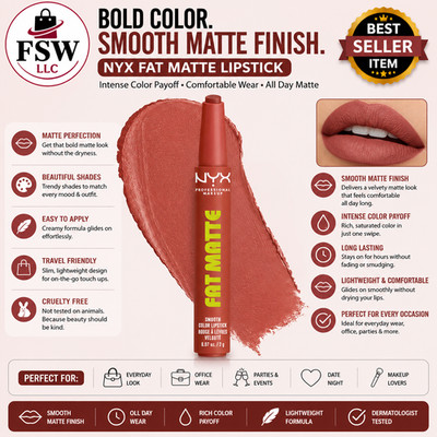 Fat Matte Lipstick Crayon Rose Robe Rose Nude Long Lasting Vegan
