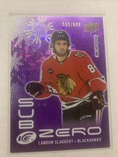 landon slaggert  rookie 2024/25 ice hockey Sub Zero 102/699 SZ-LS
