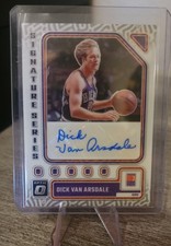 2023-24 Panini Donruss Optic - Signature Series Dick Van Arsdale #SS-DVA (AU)